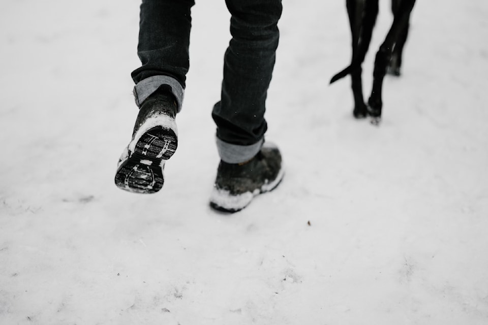 Walk to Tuk is an annual walking challenge organized by the NWT Recreation and Parks Association. It strives to get residents moving in the cold winter months. Photo courtesy of Annie Spratt/Unsplash