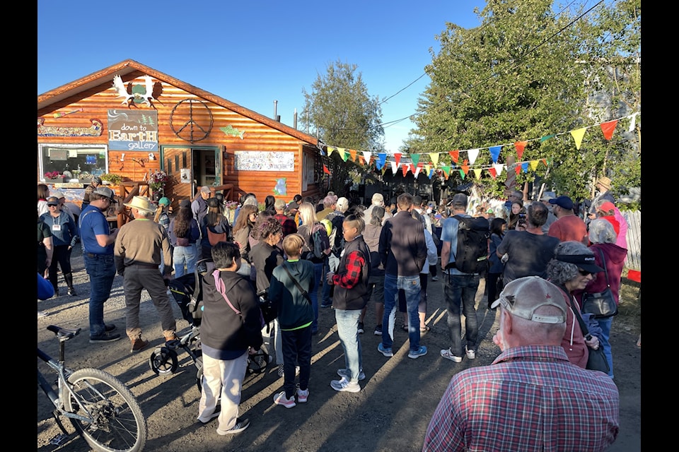 This year's Ramble and Ride was the festival's 18th anniversary, according to  Jo-Ann Martin, who helped organize the event.