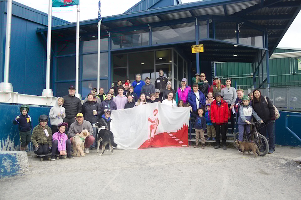 Runners, walkers, cyclists and various other forms of mobility were out in full force on Sept. 15 for the annual Terry Fox Run. Carrying the figurative torch for Terry, participants made their way down a portion of the Dempster Highway and back.
