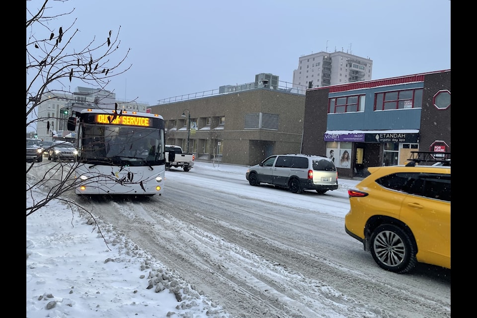 According to Canada Weather Stats, Yellowknife received 18 cm of snow in October. That was enough for the city to start its snow removal schedule three weeks earlier than it has in past years. 