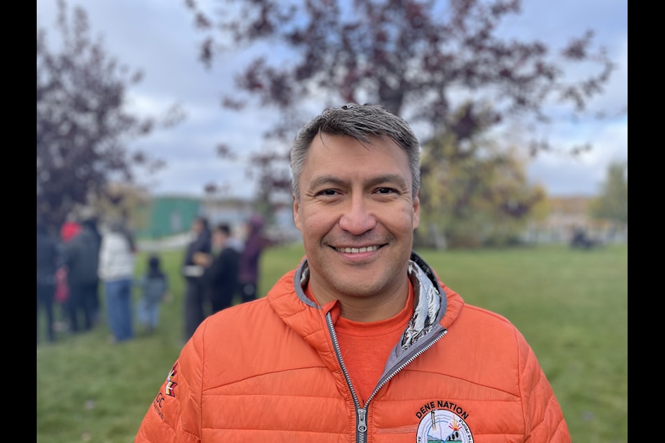 Steve Norn, one of the organizers with the Dene Nation, said he wants people to be thinking of all the children lost in the residential school system for this year's Truth and Reconciliation day. "It still affects our people," he said.