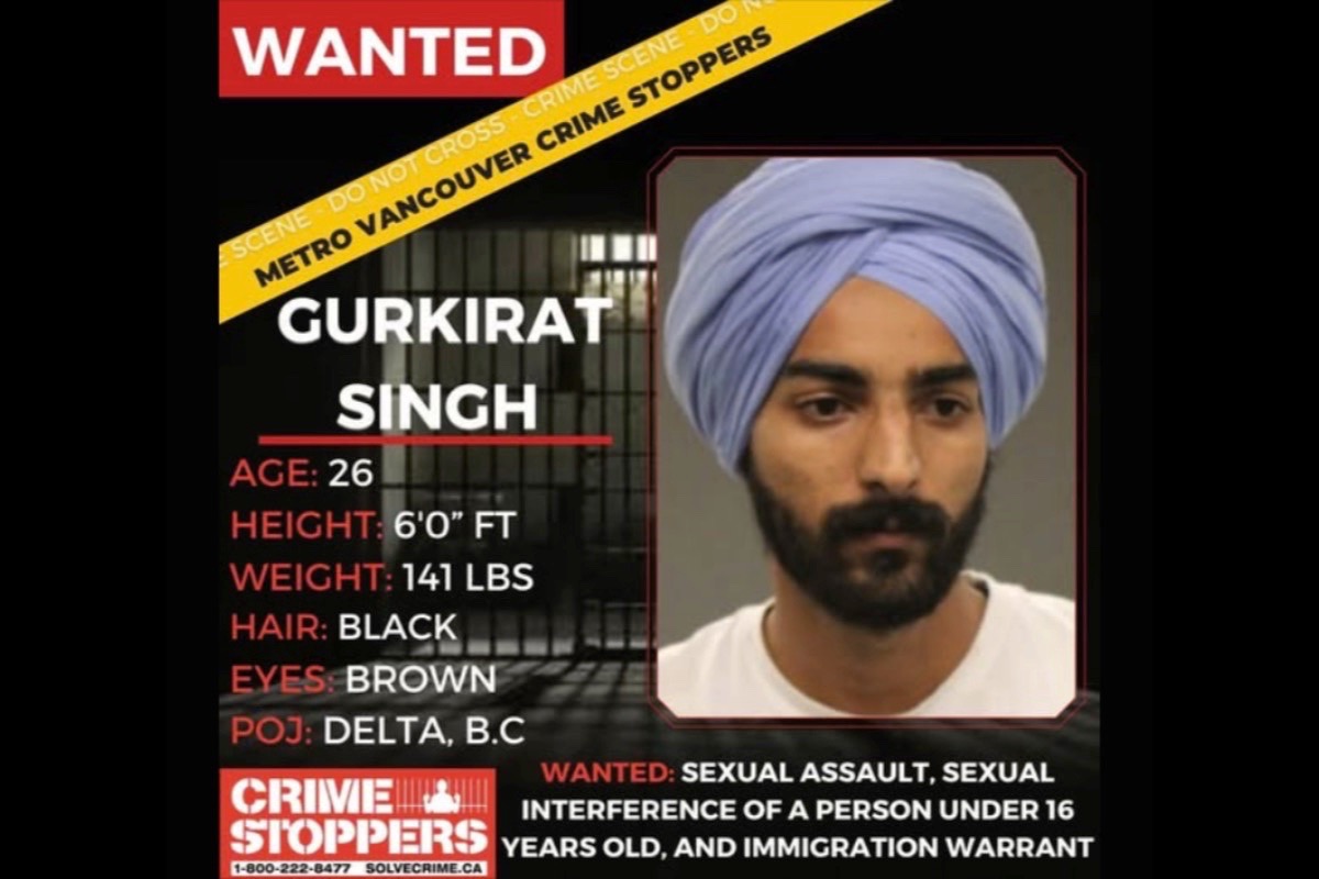 Police looking Delta man wanted for alleged sexual assault of child