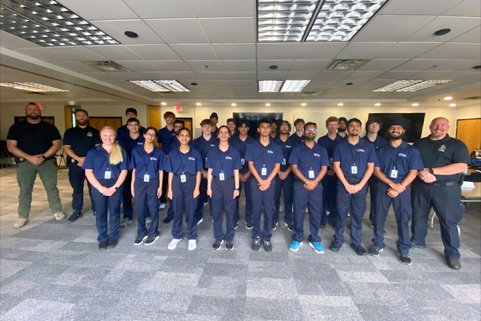 More than 20 enthusiastic high-school students from across Delta took part in the Delta Police Department's Student Police Academy, held this year July 2-10.