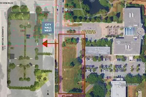 Delta expanding city hall parking lot