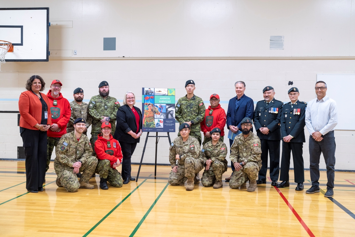 PHOTOS: Veterans' Week poster unveiled at North Delta school