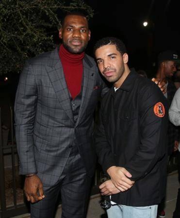Drake and lebron james on sale
