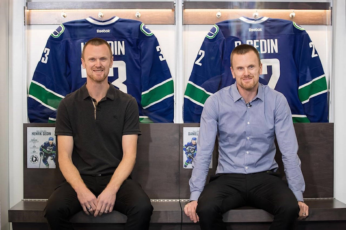 Legends to be on hand as Canucks retire Sedins jerseys tonight North Delta Reporter