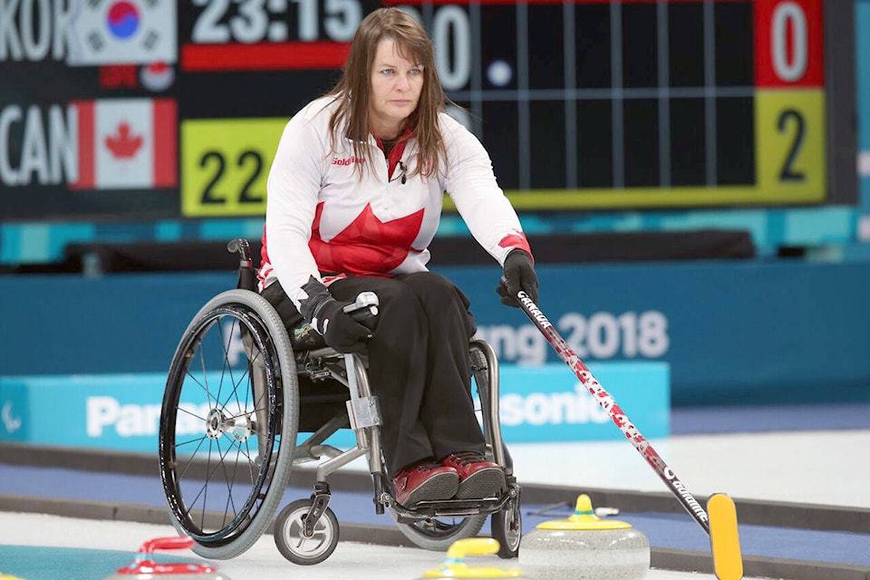 Ina Forrest wheelchair curling