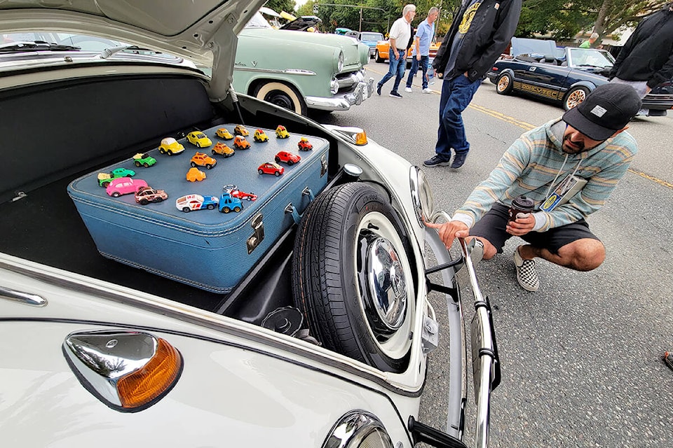 A record 1,200 cars were on display at the Good Times Cruise-In in Aldergrove on Saturday, Sept. 11. (Dan Ferguson/Langley Advance Times)