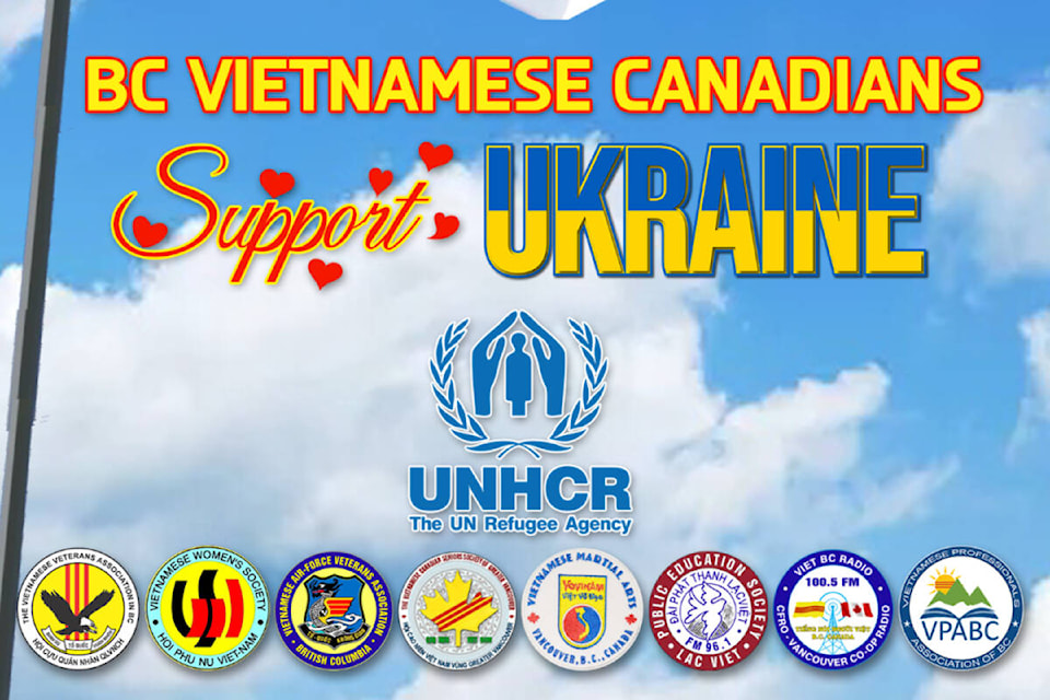 A banquet to support humanitarian-relief efforts in Ukraine takes place tonight in Vancouver.