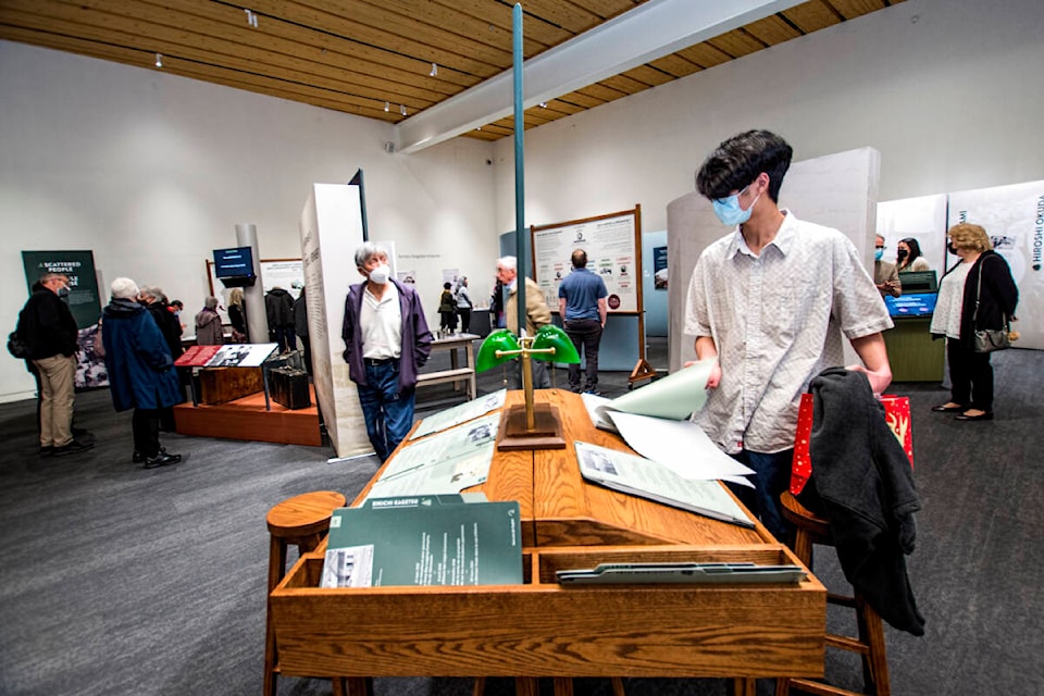 Broken Promises - opening of new exhibits about the treatment of Japanese-Canadians during the Second World War. (Chung Chow photo)