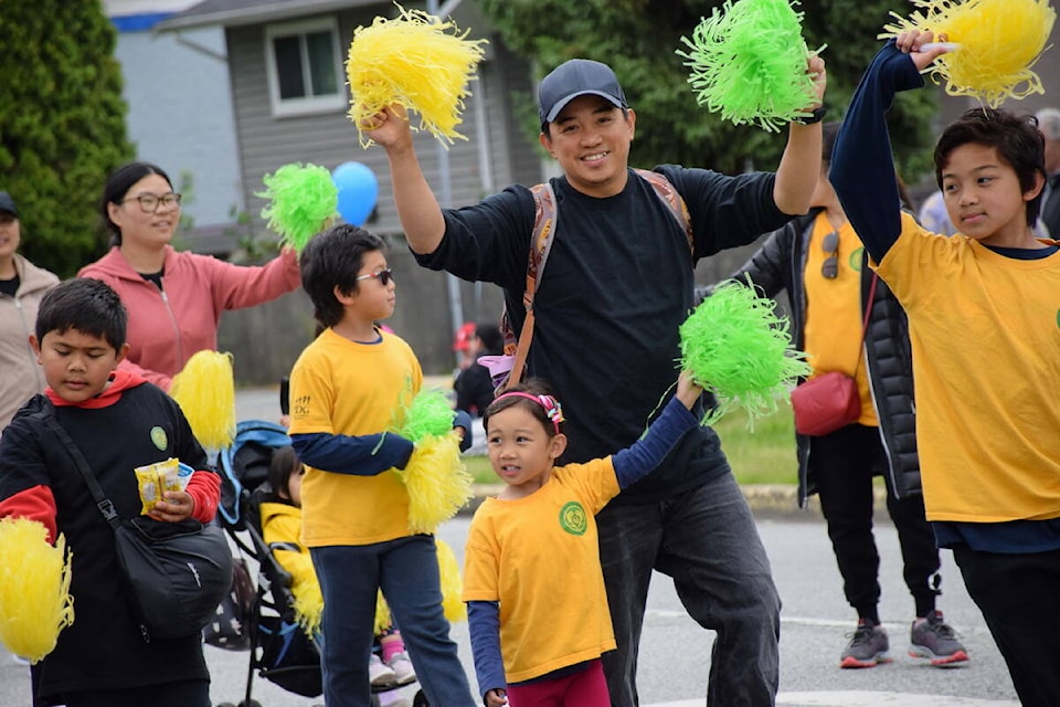 Grey skies couldn’t deter hundreds of people from coming out and celebrating the return of North Delta Family Day Parade and Festival on Sunday, June 19, 2022 after a two-year hiatus due to COVID-19 restrictions. (James Smith photo)