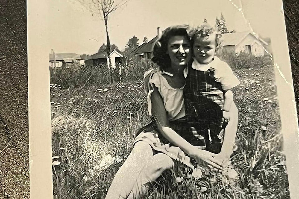 South Surrey resident Trevor Brucki is hoping to reunite this photo, found on Boxing Day in the 16000-block of 24 Ave., with its rightful owner. (Trevor Brucki Facebook photo)