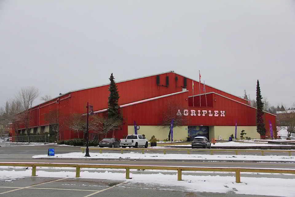 The Agriplex is seen on the Cloverdale Fairgrounds. Salaam Events will host a new festival at the Agriplex in March. (Photo: Malin Jordan)