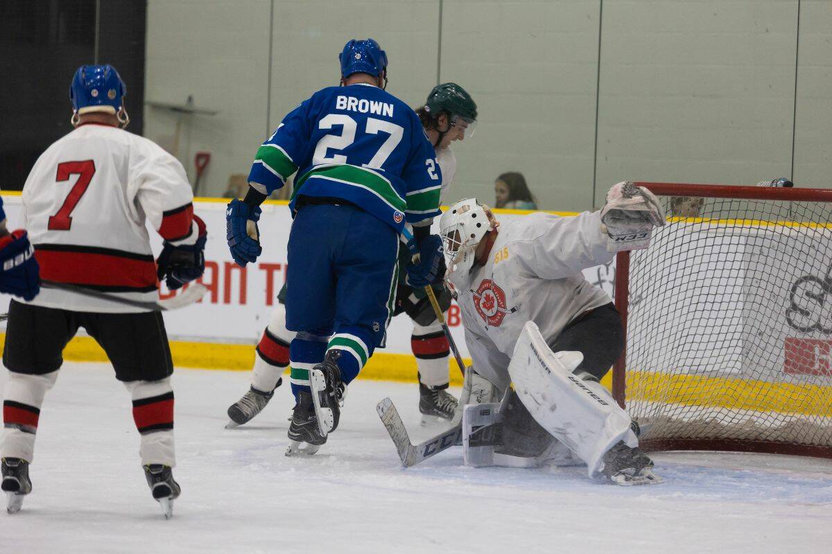 Fire & Ice charity game at WickFest at North Surrey Sport and Ice Complex in Surrey on Saturday, Feb. 4, 2023. (Photo: Anna Burns)
