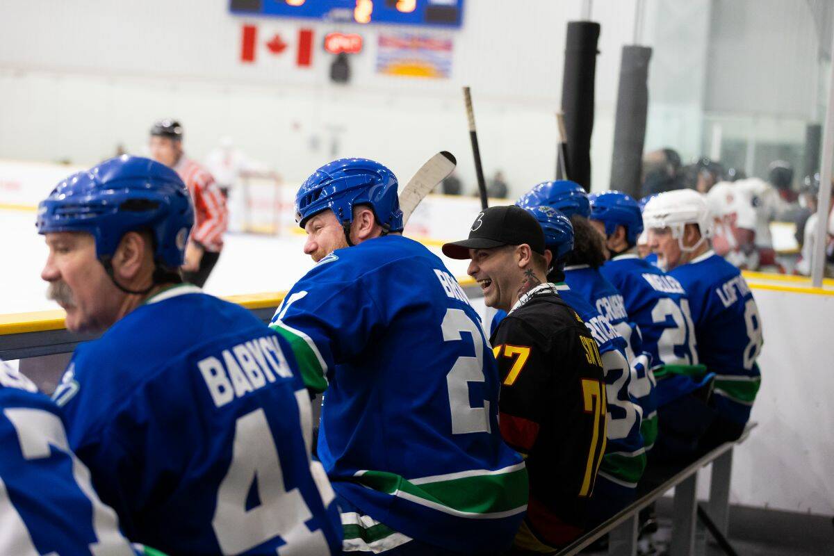 Fire & Ice charity game at WickFest at North Surrey Sport and Ice Complex in Surrey on Saturday, Feb. 4, 2023. (Photo: Anna Burns)