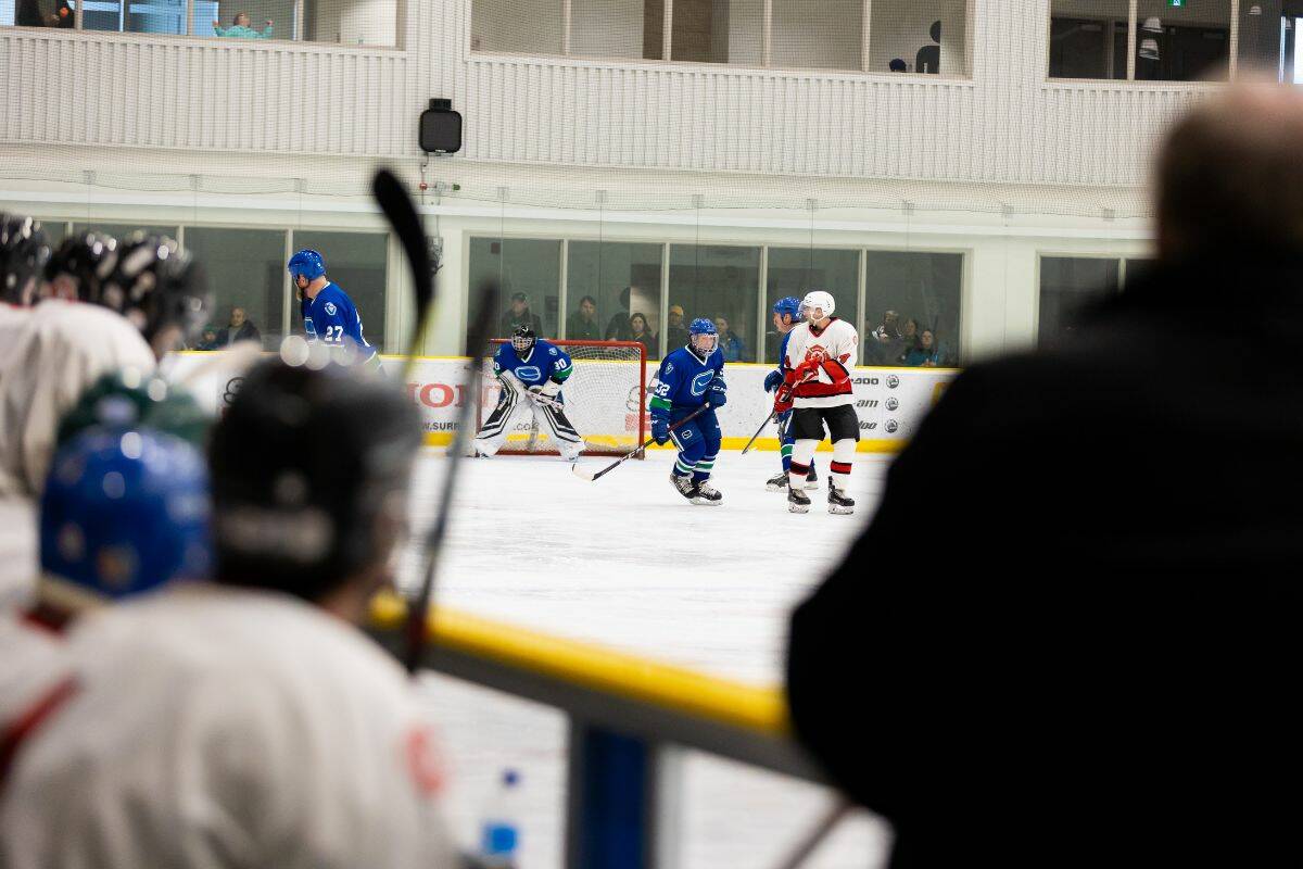 Fire & Ice charity game at WickFest at North Surrey Sport and Ice Complex in Surrey in Surrey on Saturday, Feb. 4, 2023. (Photo: Anna Burns)