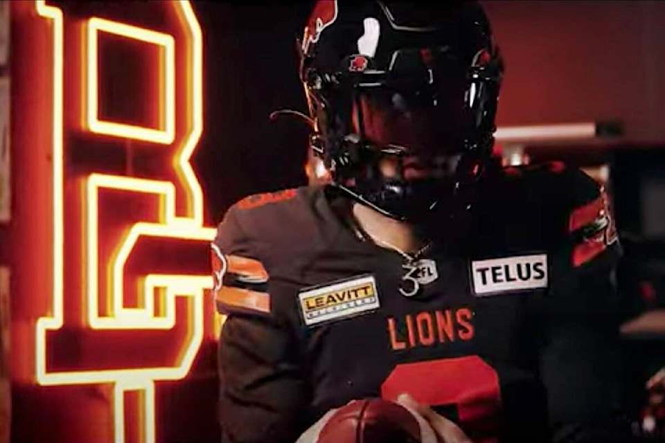 It s intimidating BC Lions new Blackout jerseys throw back to Grey Cup winning seasons North Delta Reporter