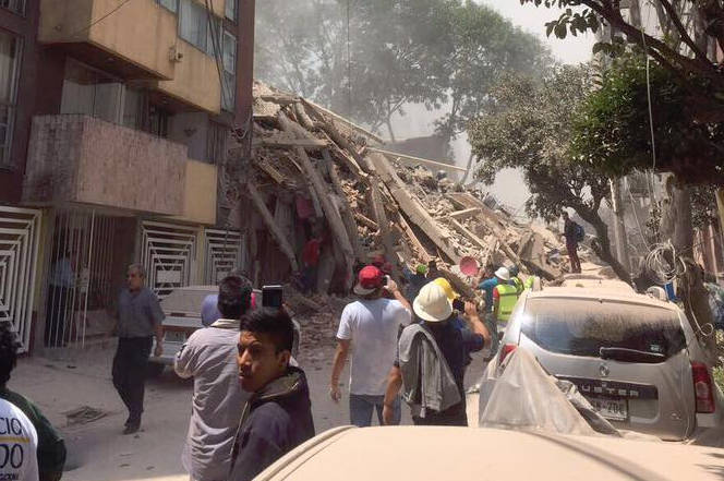 UPDATE: Earthquake kills more than 200 people as buildings collapse in Mexico