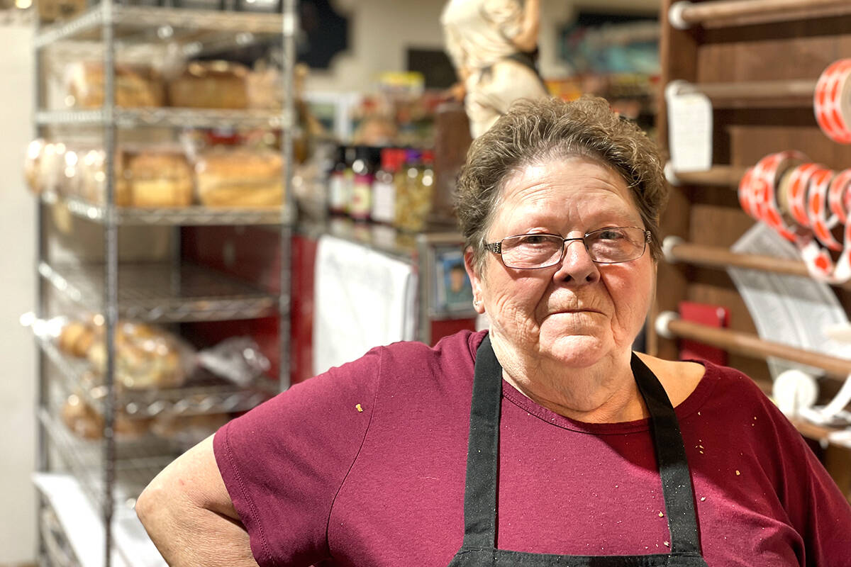 Lynda Fletcher, a nine-year employee at the market, said she couldnt believe it when she got her bonus cheque. Photo: Laurie Tritschler