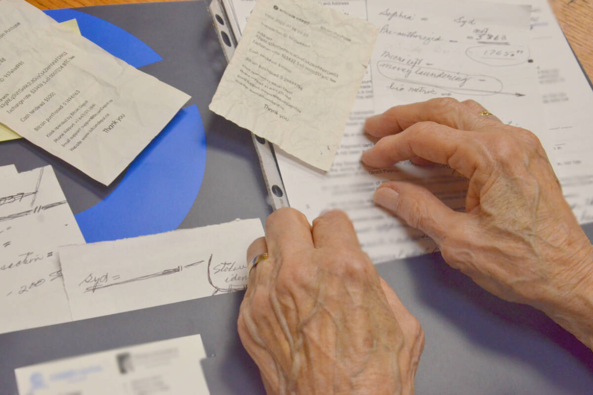 Cloverdale senior hit by tag-teaming scammers, defrauding her of $15,000