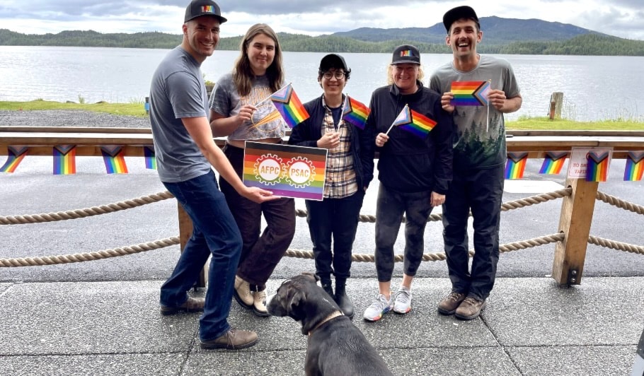 The Neighbourhood Small Grants funded a proposal that led to the Prince Rupert Pride party in the summer of 2024. Photo: Neighbourhood Small Grants