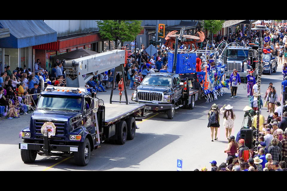 Harbour Machining won Best Overall in the parade float competition.
