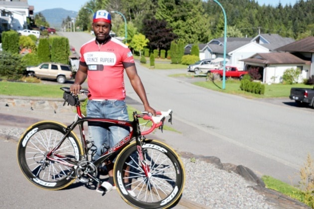 Montando por una causa, Frank Pyde y familia Montando por una causa, Frank Pyde y familia