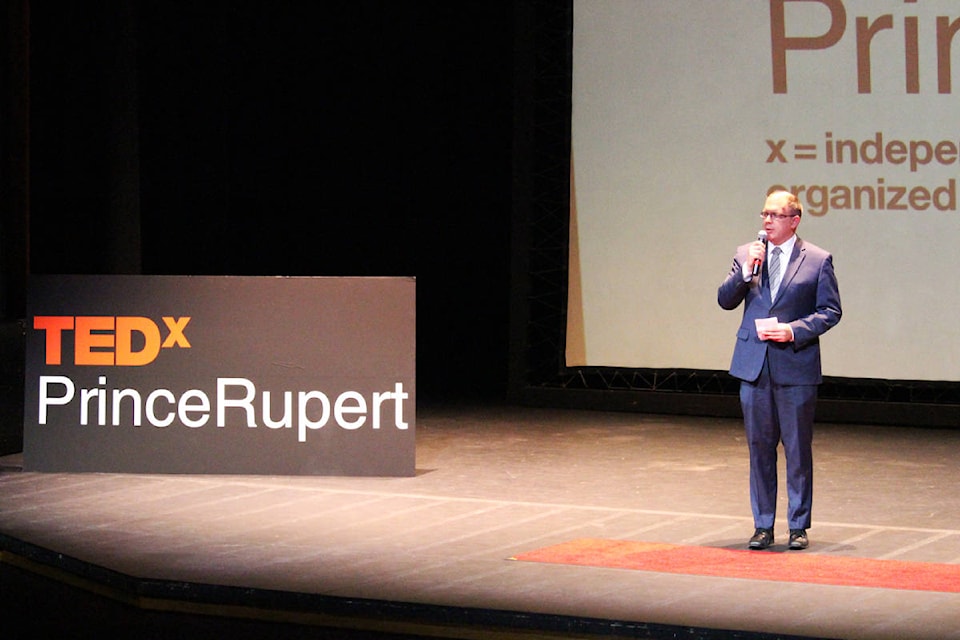 Lester Centre manager, Michael Gurney, was instrumental in bringing TEDx to Prince Rupert (Gareth Millroy