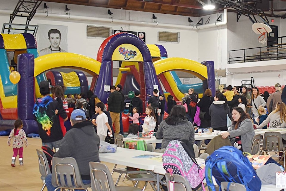 Crowds at Children’s Fest on March 7 at the Jim Ciccone Centre drew more than 1500 through out the five hour annual festival sponsored by Prince Rupert Special Events. (Photo: K-J Millar/The Northern View)
