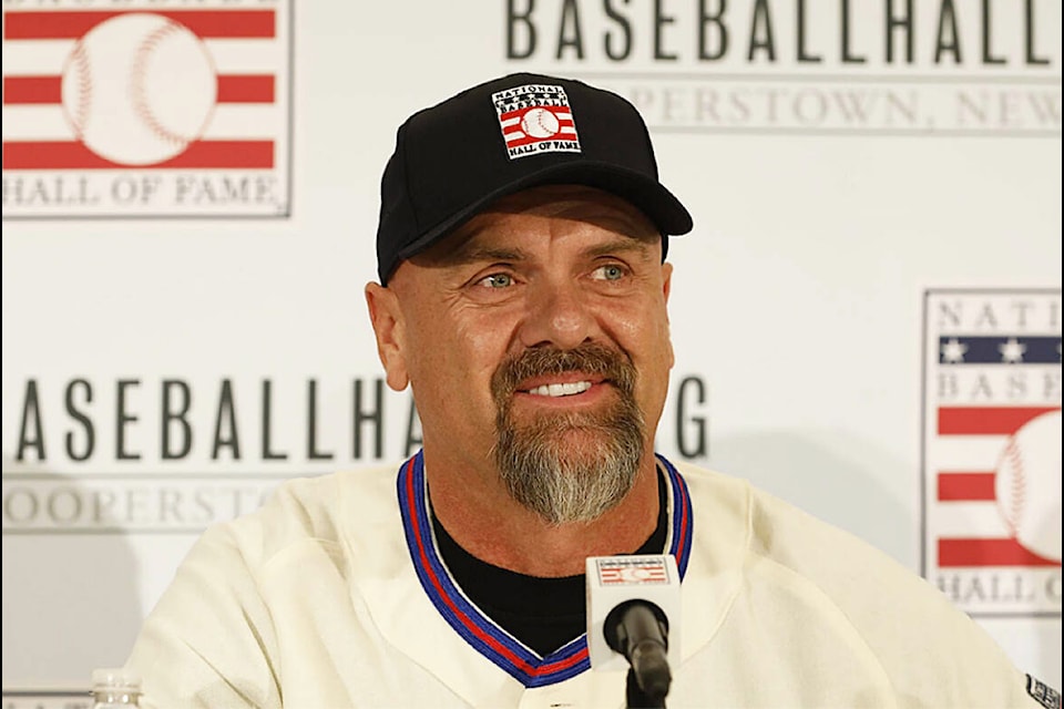 Larry Walker Jr. has been inducted into Cooperstown. (National Baseball Hall of Fame)