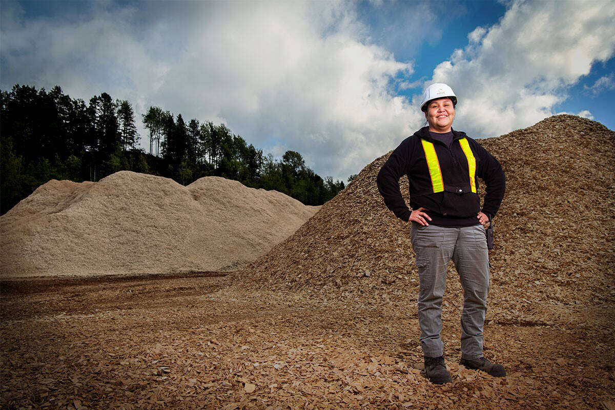 Adelynne Davis, Plant Operator, Skeena BioEnergy, Terrace