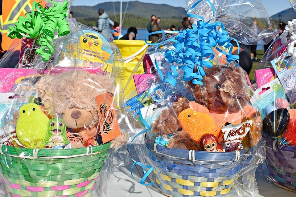 The annual Rotary Easter Egg Hunt was back on April 15, after a two-year pandemic hiatus, with hundreds of children scampering to collect plastic eggs to exchange for chocolate treats. Each child was eligible for an Easter basket draw. (Photo: K-J Millar/The Northern View)