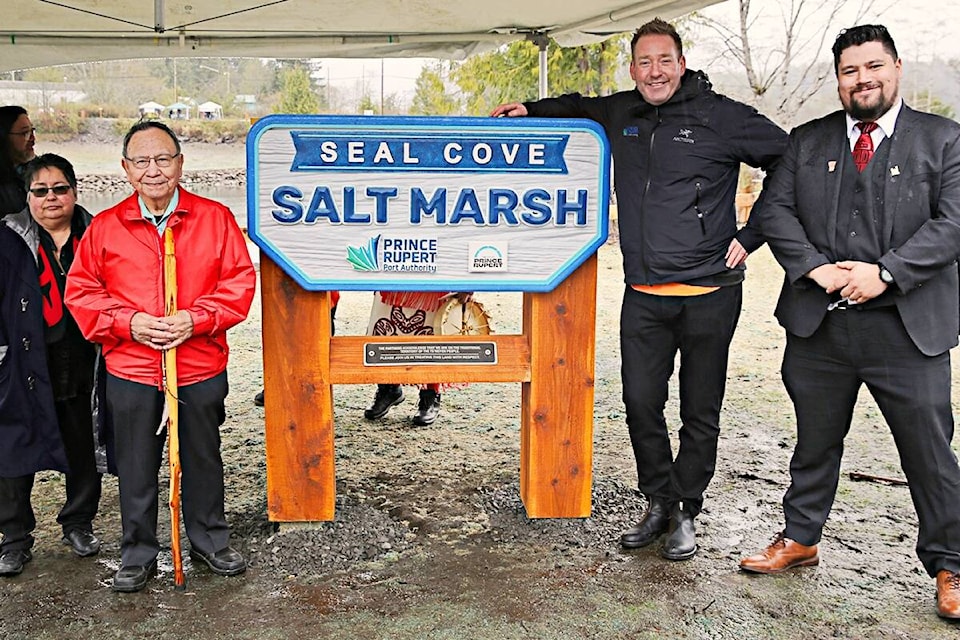 Seal Cove Salt Marsh was officially opened on April 23, with community celebrations after the restoration project saw the PRPA invest $4 million in the rebuild. (Photo: Supplied)