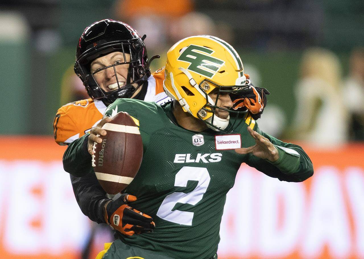 Tre Ford leads Edmonton Elks past Ticats 24-10 for first win of
