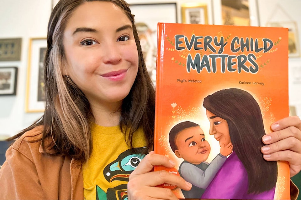 Karlene Harvey is the illustrator of the new Every Child Matters children’s book. (Medicine Wheel Publishing photo)