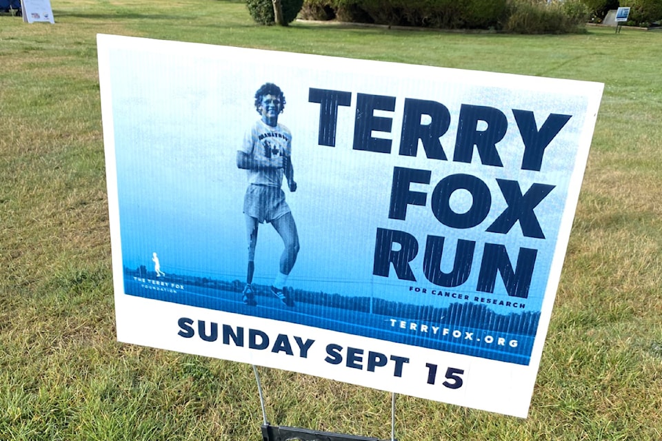 The Terry Fox Run took place Sept. 15 at Carrot Park in Port Hardy. (Tyson Whitney photo)