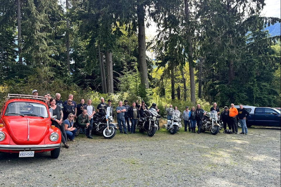 The first annual Poker Run was held Saturday, Sept. 7 in the North Island. (Natasha Griffiths photo)