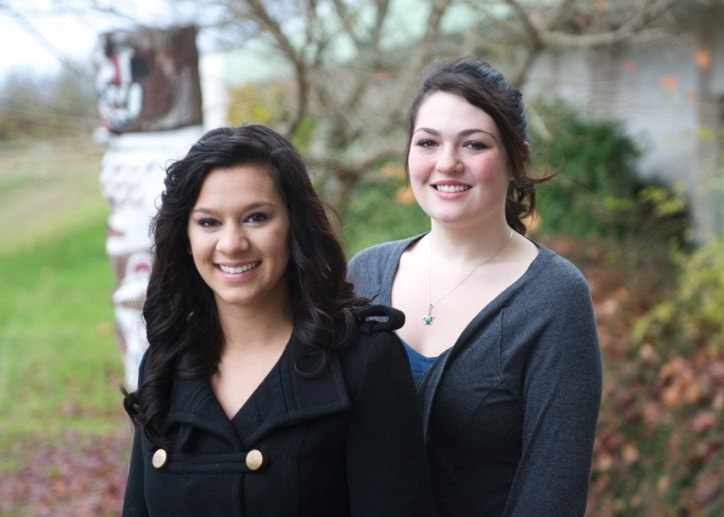 Carley Bobb and Nikole Klaric, NISS columnists 2012-13