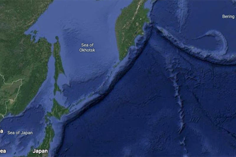 Tsunami video russia