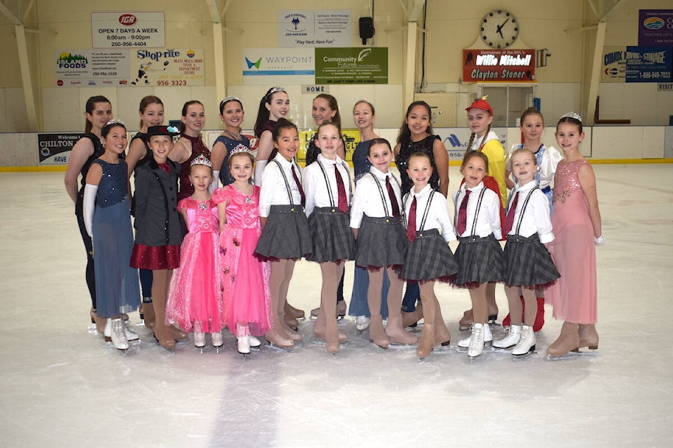 The Port McNeill Figure Skating Club is ready to dazzle audiences with its upcoming biannual Carnival Ice Show “Once Upon A Book” March 3-4 at the Chilton Regional Arena. The show begins both nights at 7 p.m. (Tyson Whitney - North Island Gazette photos)
