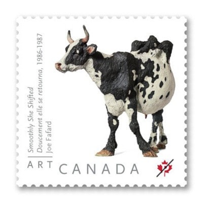 CANADA POST - Cows, running horses and Vincent Van Gogh