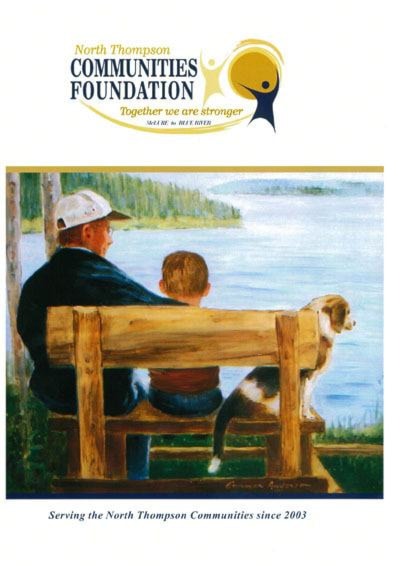 North Thompson Communities Foundation poster.