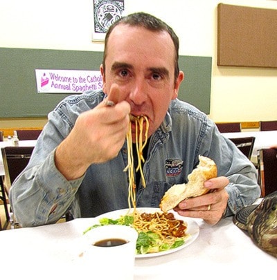 24418barriereMarkTremblayatSpaghettidinner