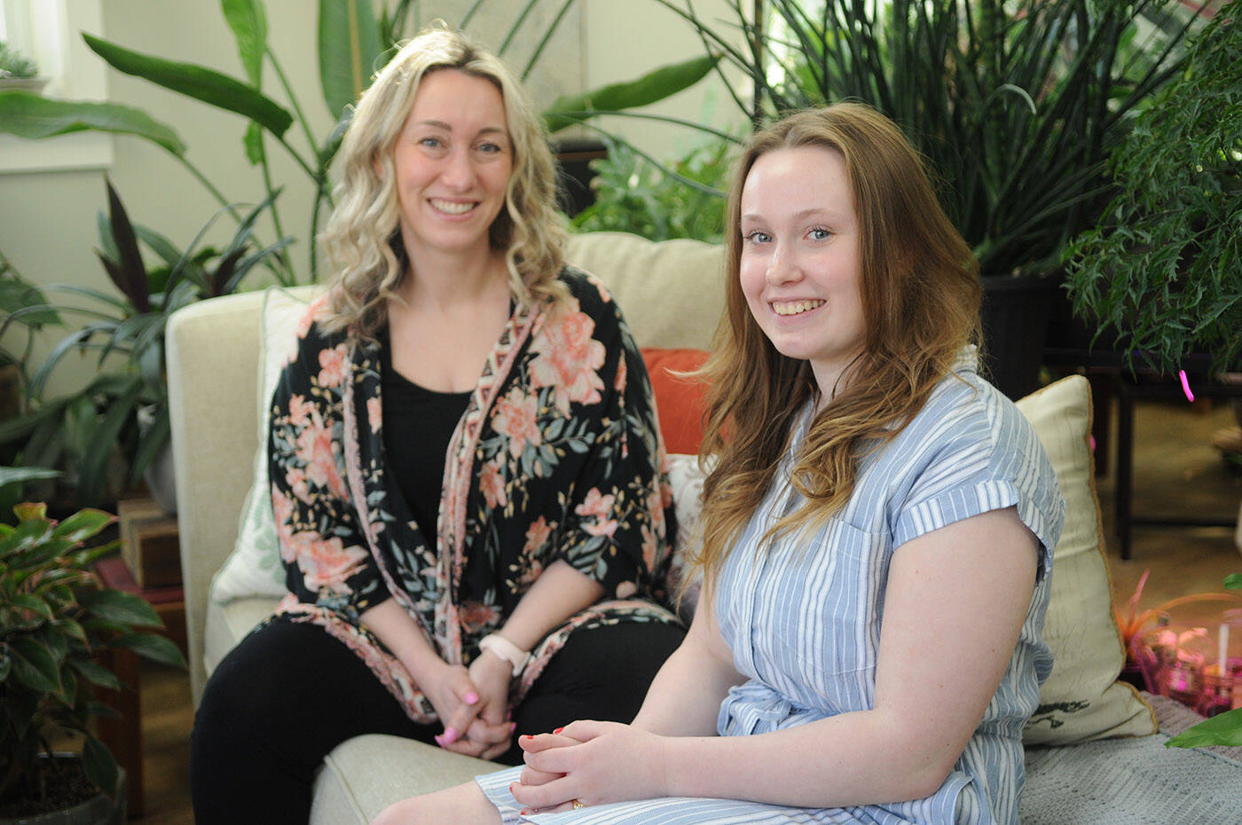 Chilliwack burn survivor Keira McKenzie, 15, seen with mom Terresa, is the 2023 champion for the BC Childrens Hospital Foundation. She is encouraging people to buy tickets to the Choice Lottery to raise money for the hospital – a place shes visited countless times. (Jenna Hauck/ Chilliwack Progress)