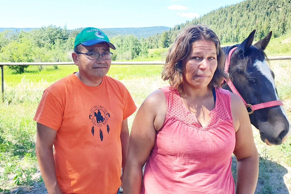 Marty Paul and his wife Kimberley Tuerlings Paul bought a 78-acre property in the Cariboo the summer of August 2022, but learned in December 2022 it has high archaeological values. (Monica Lamb-Yorski photo - Williams Lake Tribune)