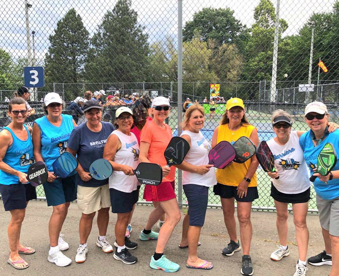 Barriere Pickleball teams win during Kamloops Pickleball Tournament