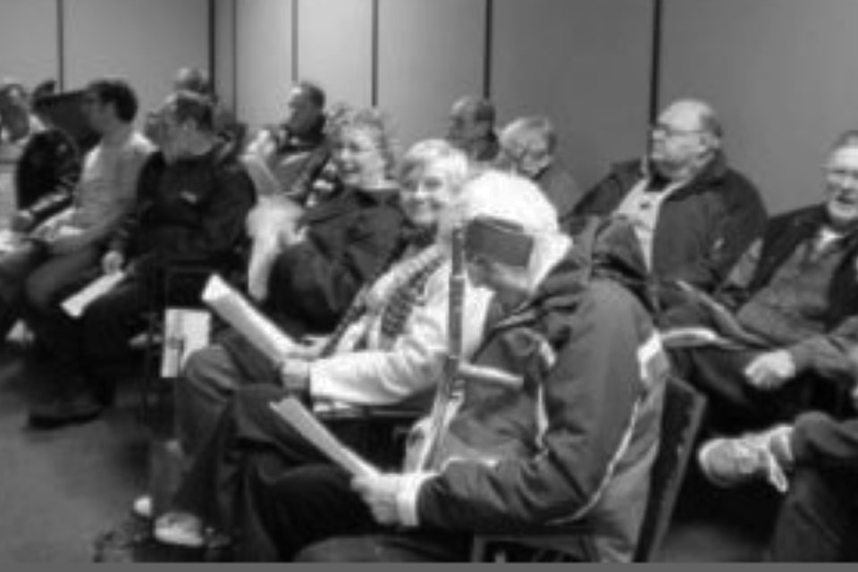 The District of Barriere Council meeting on Jan. 10, started with a public meeting to discuss the community sewer system facility being put in at the Glentanna subdivision.