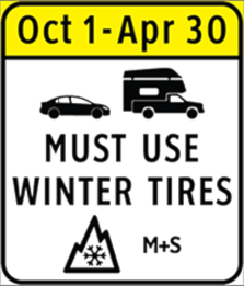 Barriere RCMP are issuing a winter tire reminder to residents ahead of the Oct. 1 deadline. 