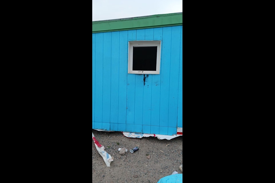 Vandals caused significant damage when they struck the summer camp in Arviat in July.